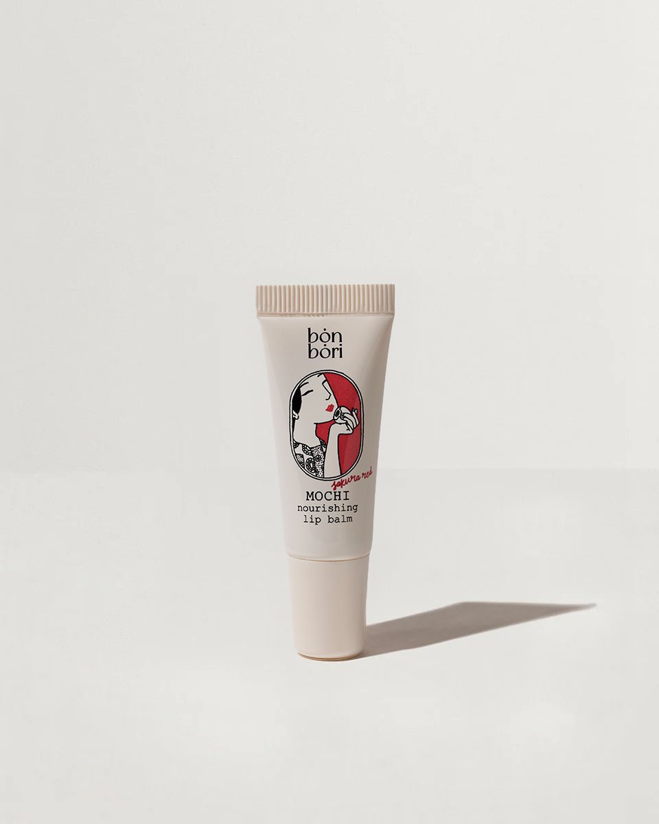 MOCHI NOURISHING LIP BALM - SAKURA RED - bonbori